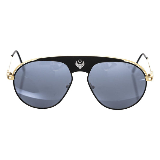 Frankie Morello Black Metallic Men's Sunglass FR-22124
