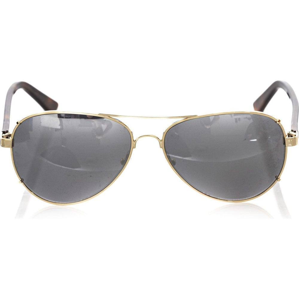Frankie Morello Gold Metallic Fiber Men's Sunglass FR-22122