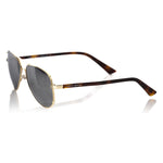 Frankie Morello Gold Metallic Fiber Men's Sunglass FR-22122