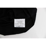 Roccobarocco Black Embellished Jersey Mini Sheath Short Dress SIG11565-3