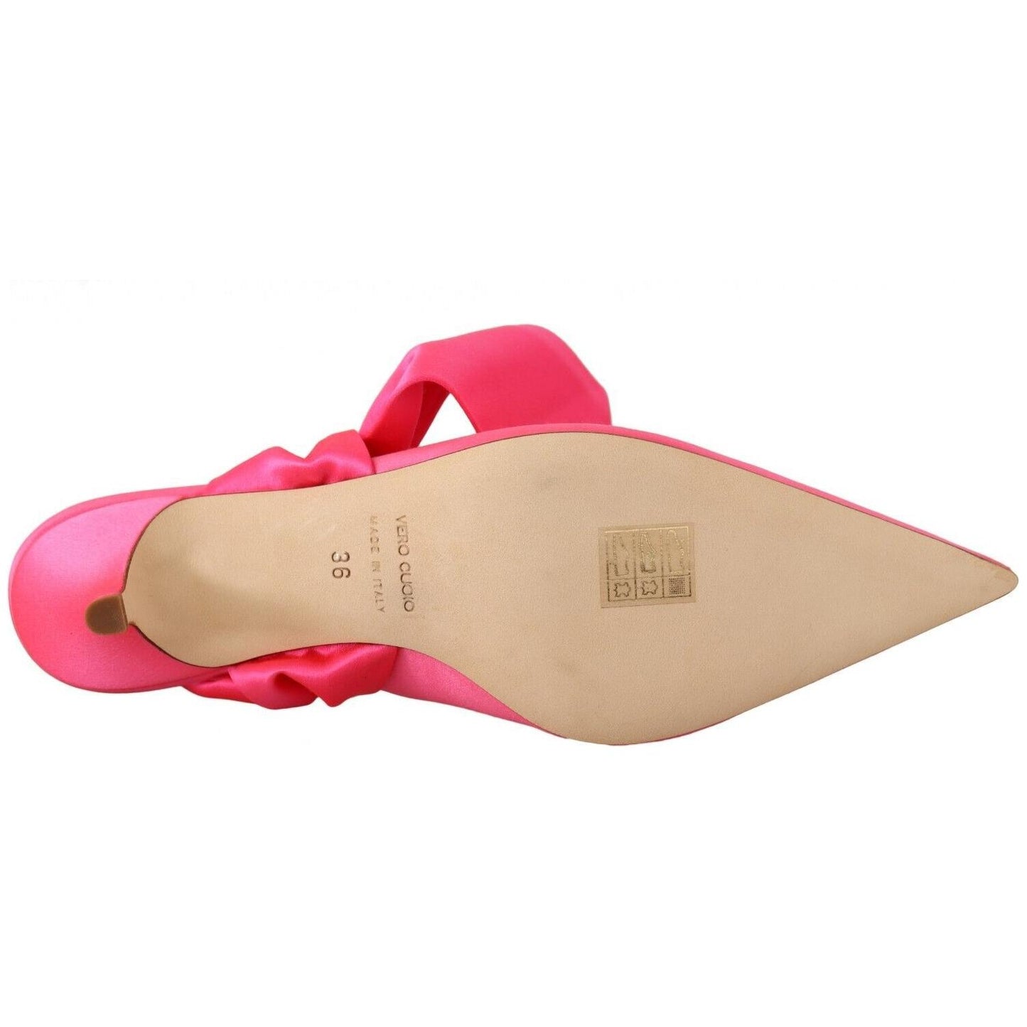 GIA COUTURE Pink Leather Lace Up Kitten Heels Pumps Shoes