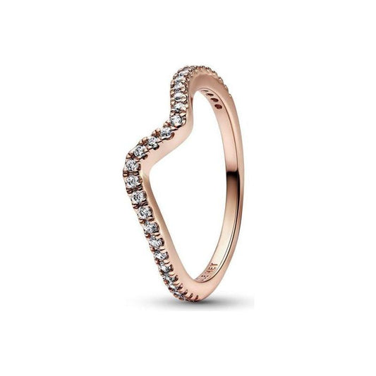 PANDORA JEWELS Mod. SPARKLING WAVE - RING - Size 54 Ring
