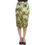 Lanre Da Silva Ajayi Multicolor Organza Pencil Skirt SIG12514-3