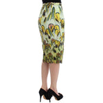 Lanre Da Silva Ajayi Multicolor Organza Pencil Skirt SIG12514-3