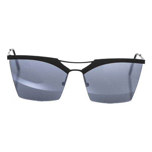 Frankie Morello Black Metallic Women's Sunglass FR-22089