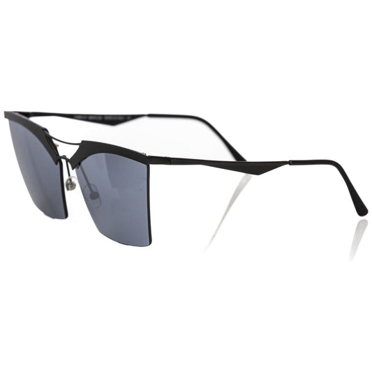 Frankie Morello Black Metallic Women's Sunglass FR-22089
