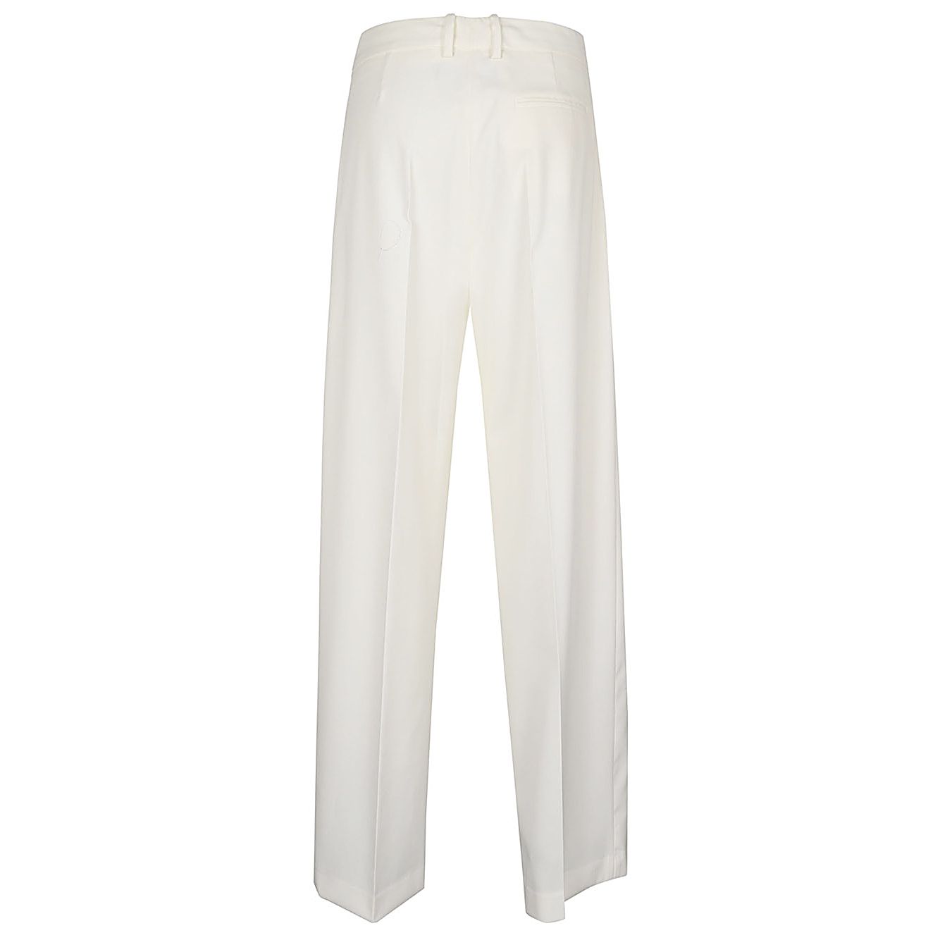Erika Cavallini Semi-Couture Trousers White