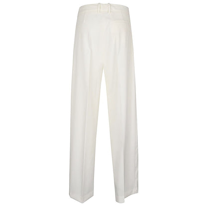 Erika Cavallini Semi-Couture Trousers White