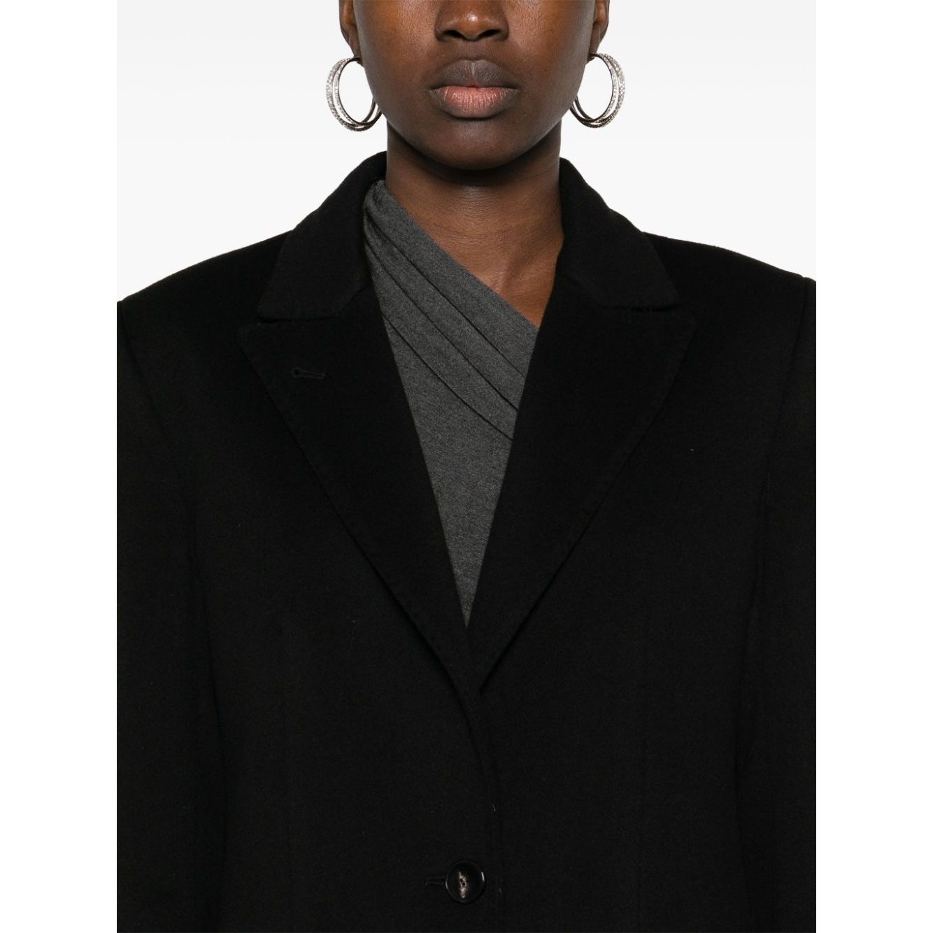 Alberto Biani Coats Black Jackets