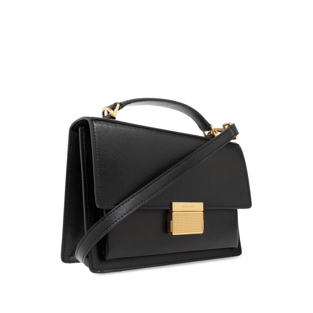 Front view with bag zipped and handles upright.