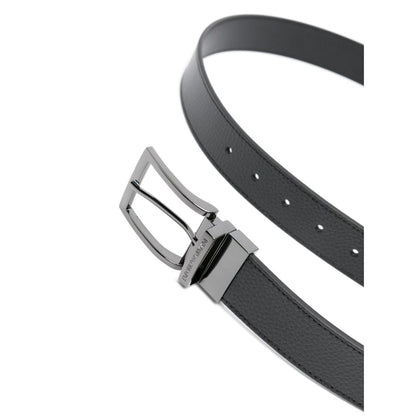 Emporio Armani Exclusive Leather reversible belt Belts