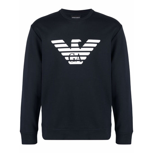 Emporio Armani Modal blend sweatshirt with logo print