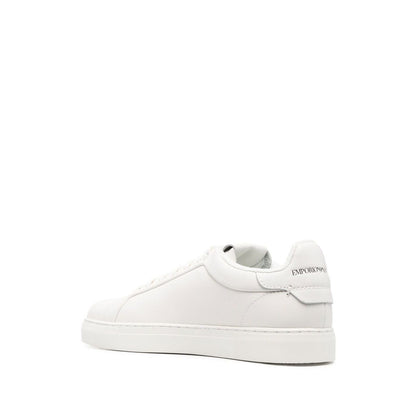 Emporio Armani logo print lace-up sneaker