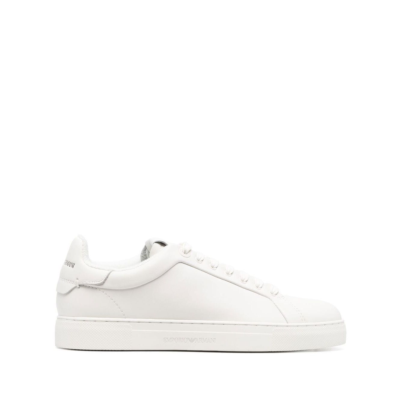 Emporio Armani logo print lace-up sneaker