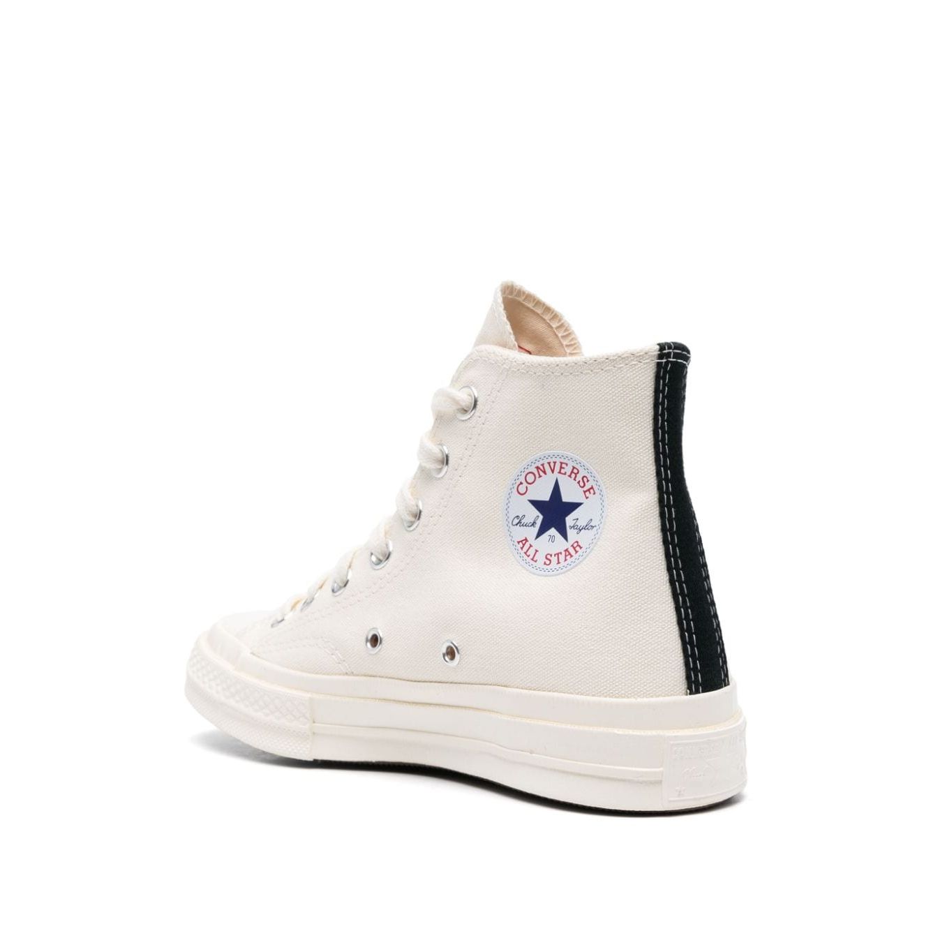 Comme Des Garcons x Converse Sneakers PLAY Chuck 70 "Cream"