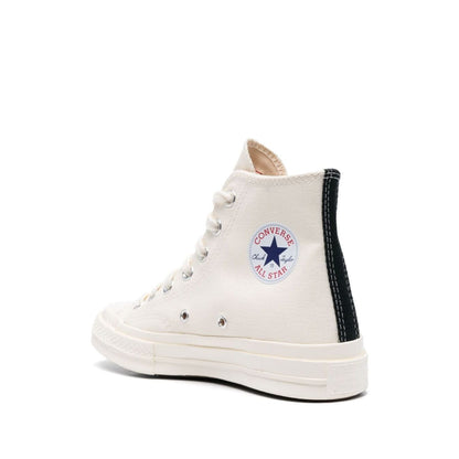 Comme Des Garcons x Converse Sneakers PLAY Chuck 70 "Cream" Sneakers