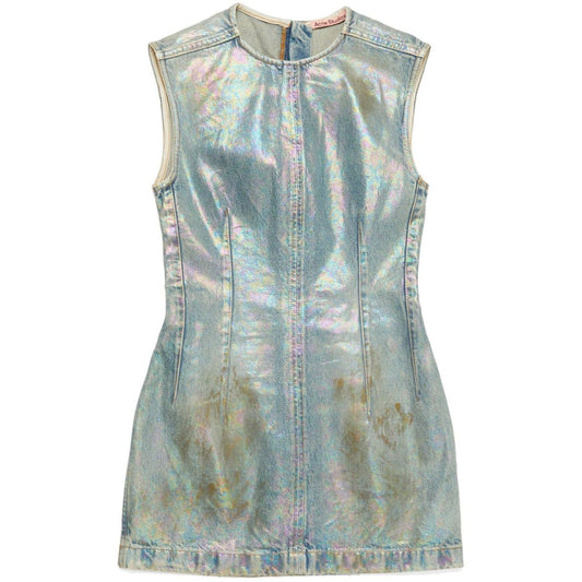 Acne Studios coated denim dress