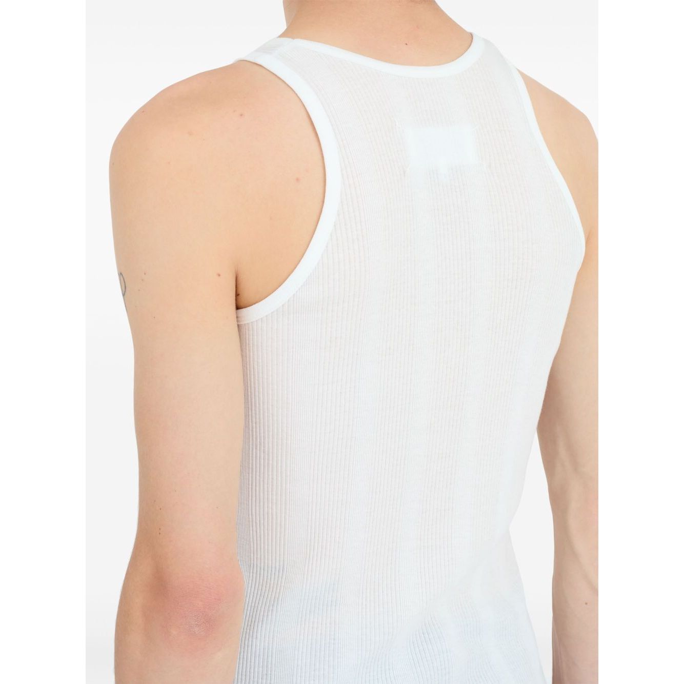Maison Margiela Fancy ribbed tank top