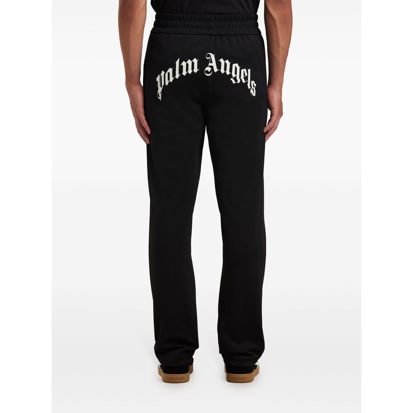 Palm Angels curved logo track pants Trousers