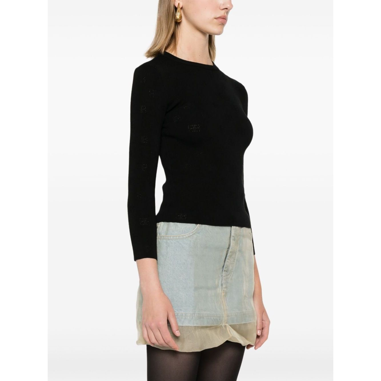 Balenciaga Sweaters Black 793613T52151000-P25