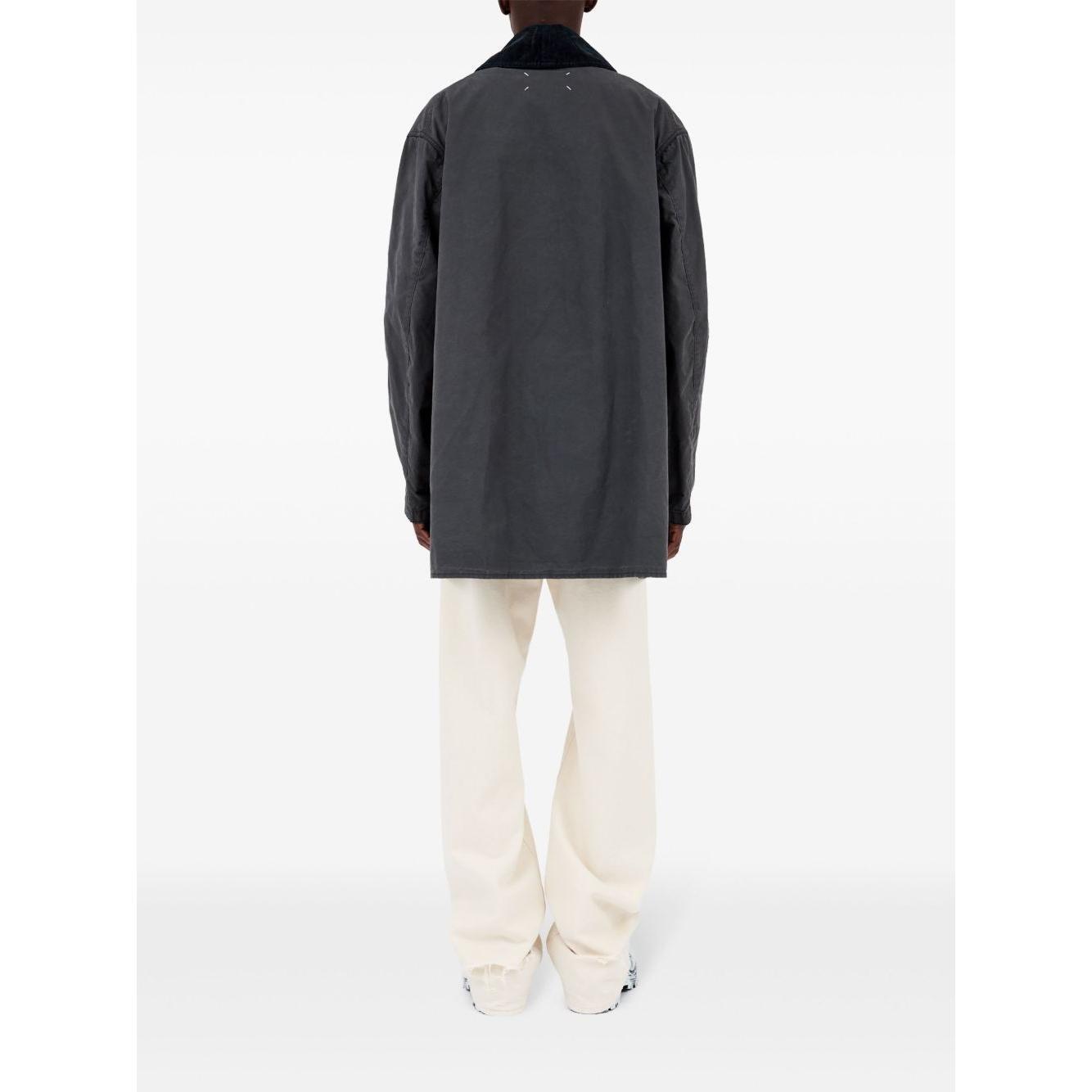Maison Margiela Double Breasted Cotton Jacket S50AM0633M35282855-P25
