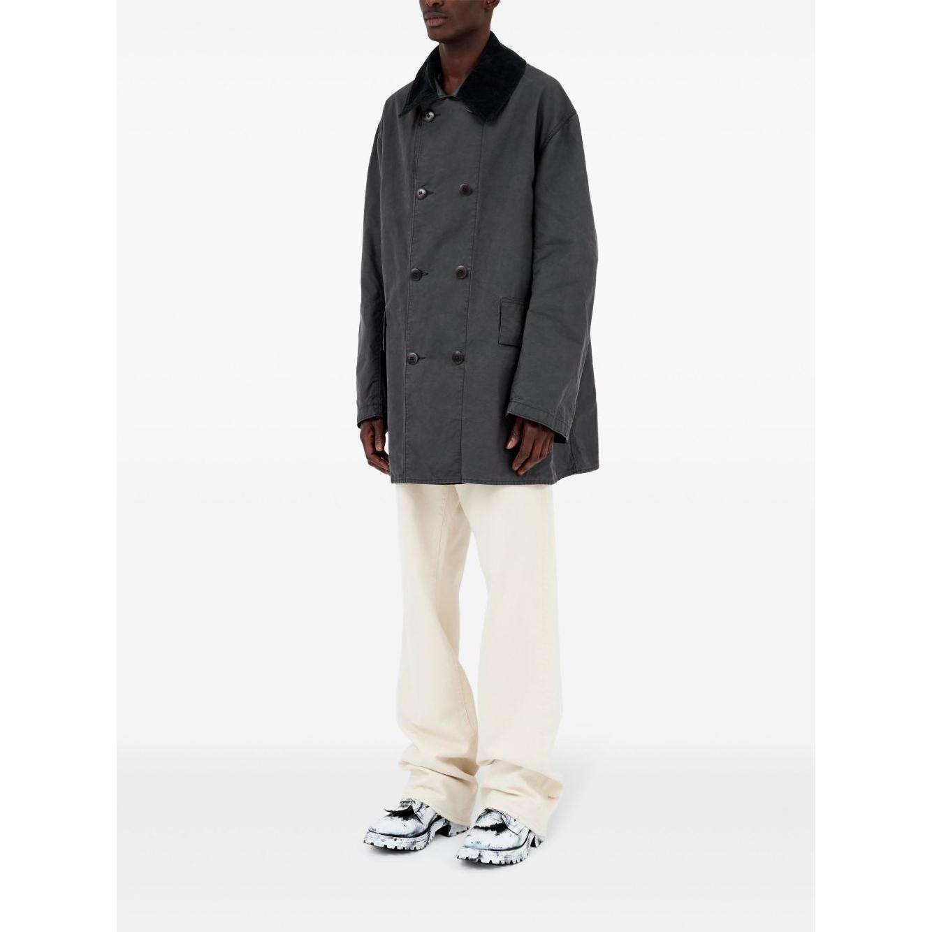 Maison Margiela Double Breasted Cotton Jacket S50AM0633M35282855-P25