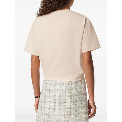 Versace 1978 Re-Edition Logo Safety Pin Short T-Shirt