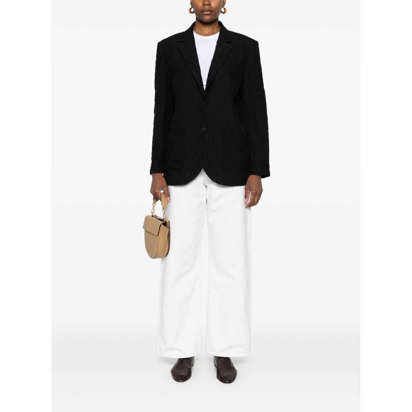 Harris Wharf London wrinkled blazer Jackets