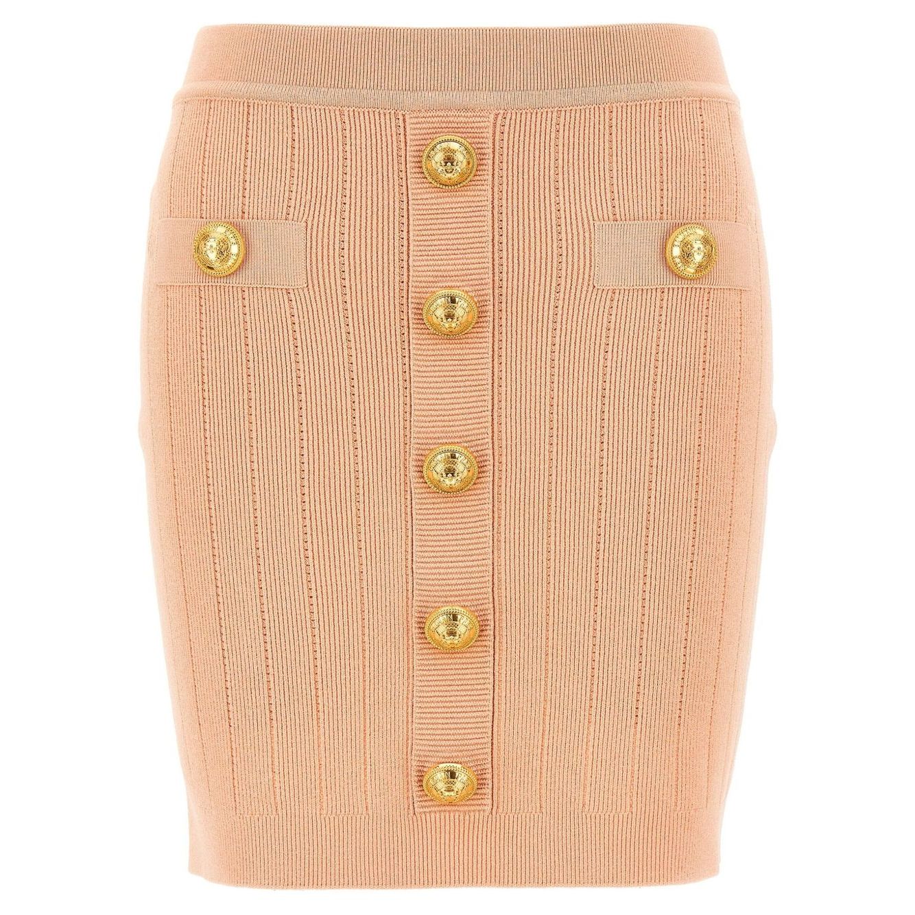 Balmain knitted mini skirt Skirts