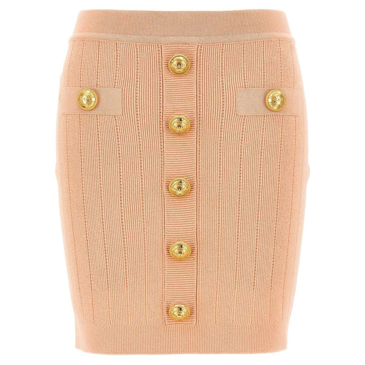 Balmain knitted mini skirt Skirts