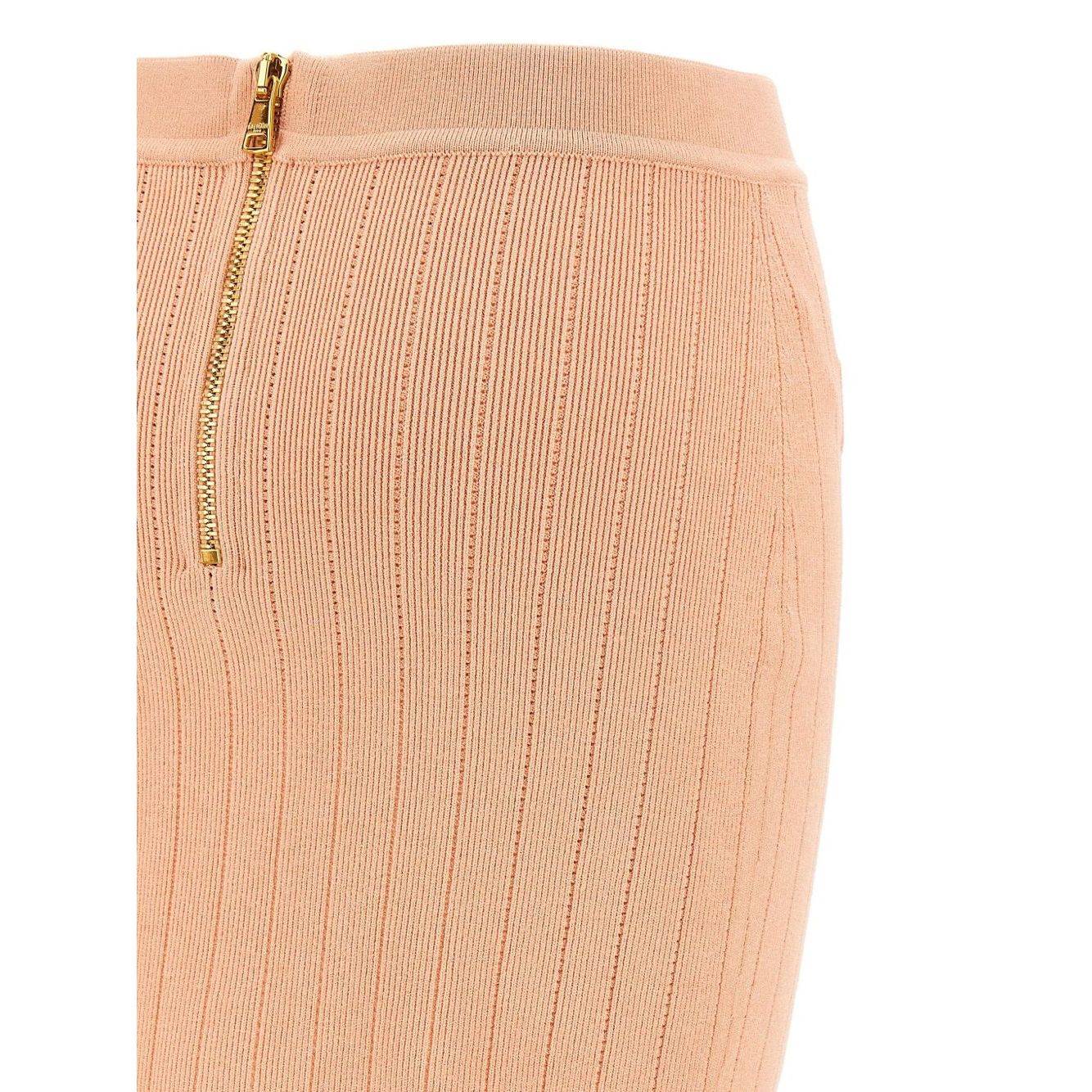 Balmain knitted mini skirt Skirts
