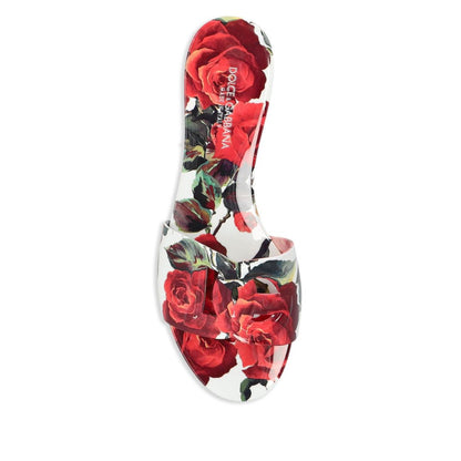 Dolce & Gabbana floral-print slides