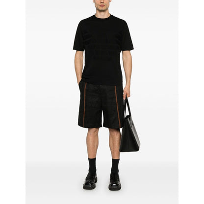 Emporio Armani logo-print cotton T-shirt Topwear