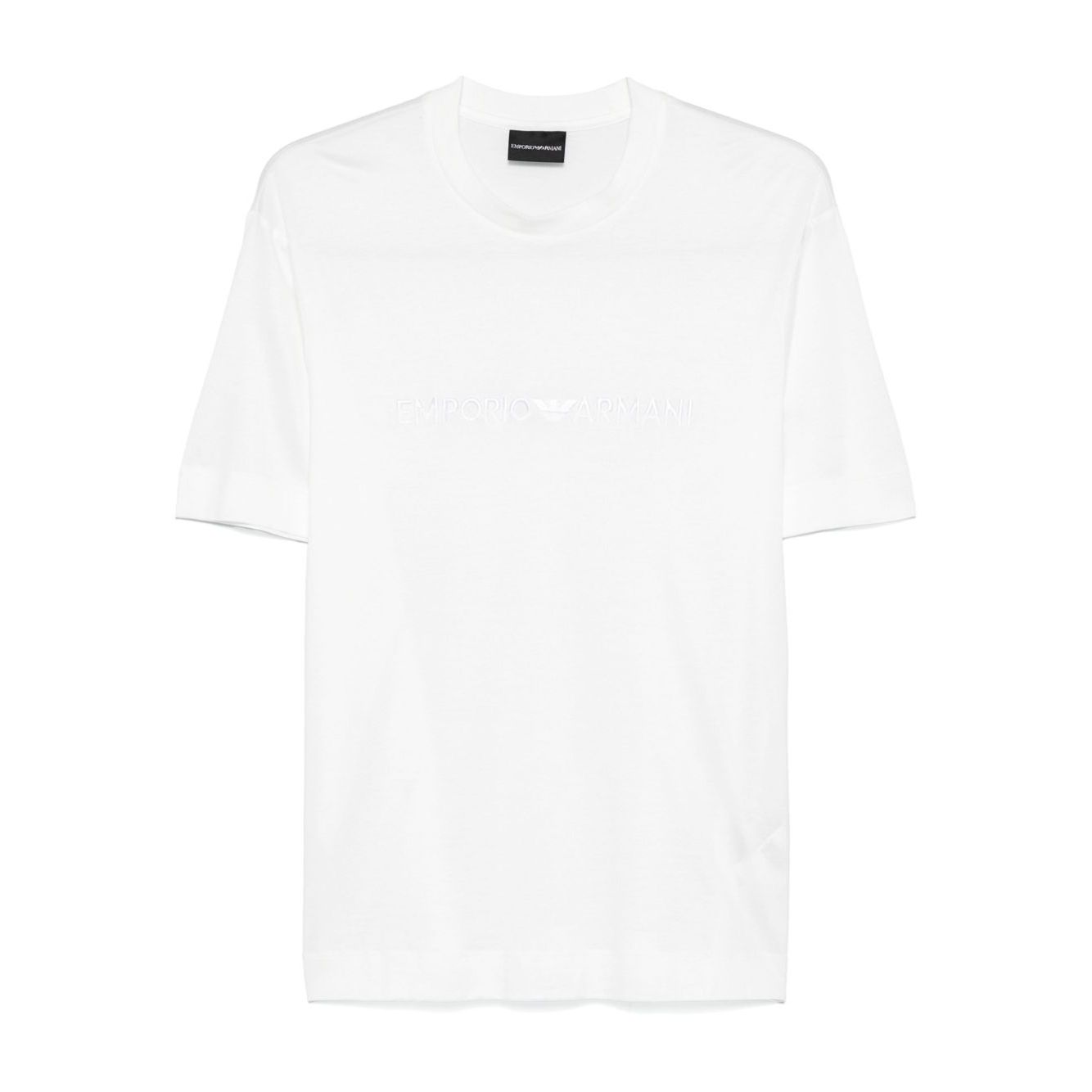 Emporio Armani Embroidered Logo T Shirt