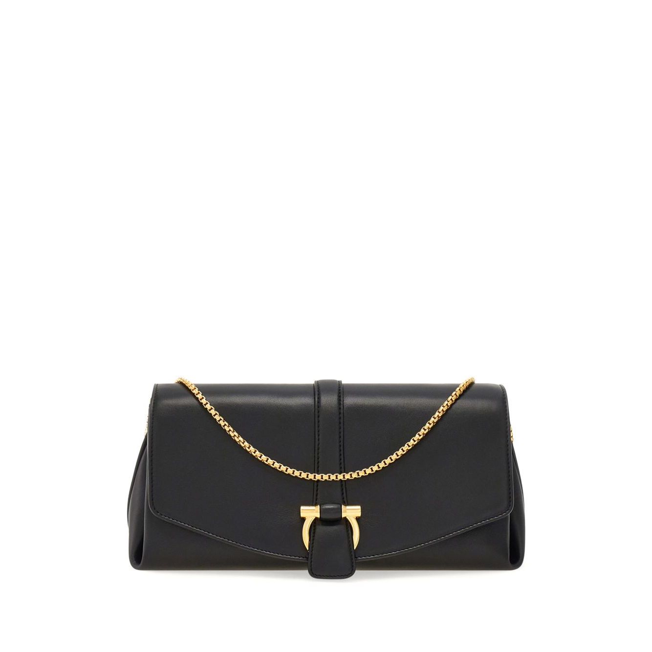 Ferragamo Medium Front Flap Soulder Bag Shoulder