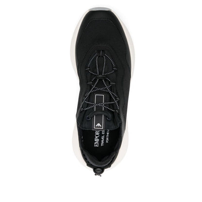 Emporio Armani chunky rubber sole sneakers