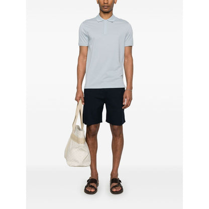 EMPORIO ARMANI CAPSULE T-shirts and Polos Clear Blue Topwear