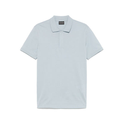 EMPORIO ARMANI CAPSULE T-shirts and Polos Clear Blue Topwear