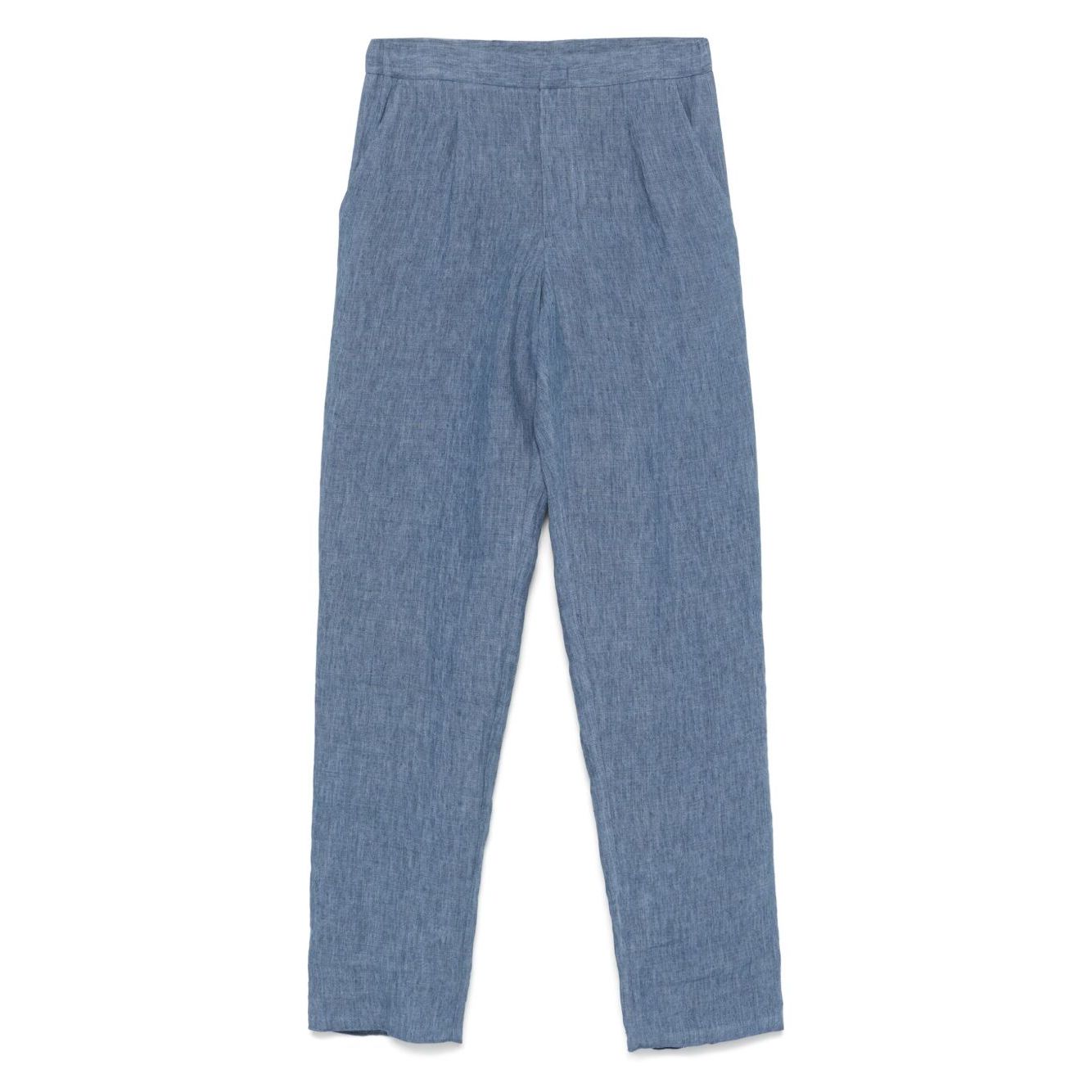 Emporio Armani Trousers Clear Blue