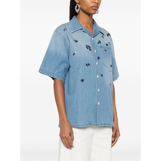 Fabiana Filippi Shirts Clear Blue
