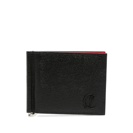 Christian Louboutin Mooncrest money clip wallet 3255092BK01-AI25