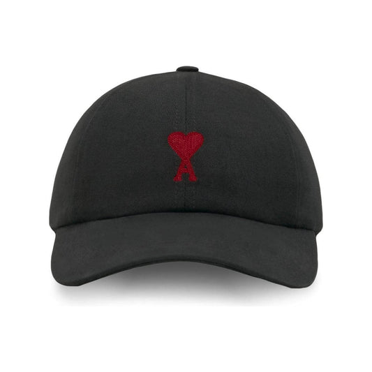 Ami Paris Ami De Coeur cotton baseball cap