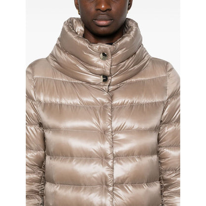 Herno Coats Dove Grey Jackets
