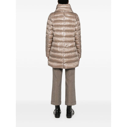 Herno Coats Dove Grey Jackets