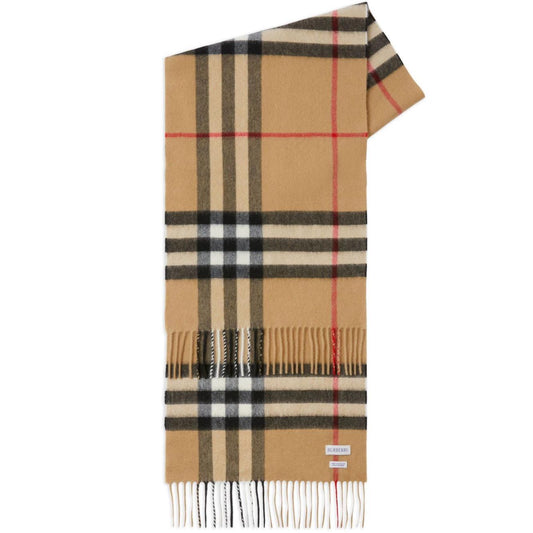 Burberry Check cashmere scarf
