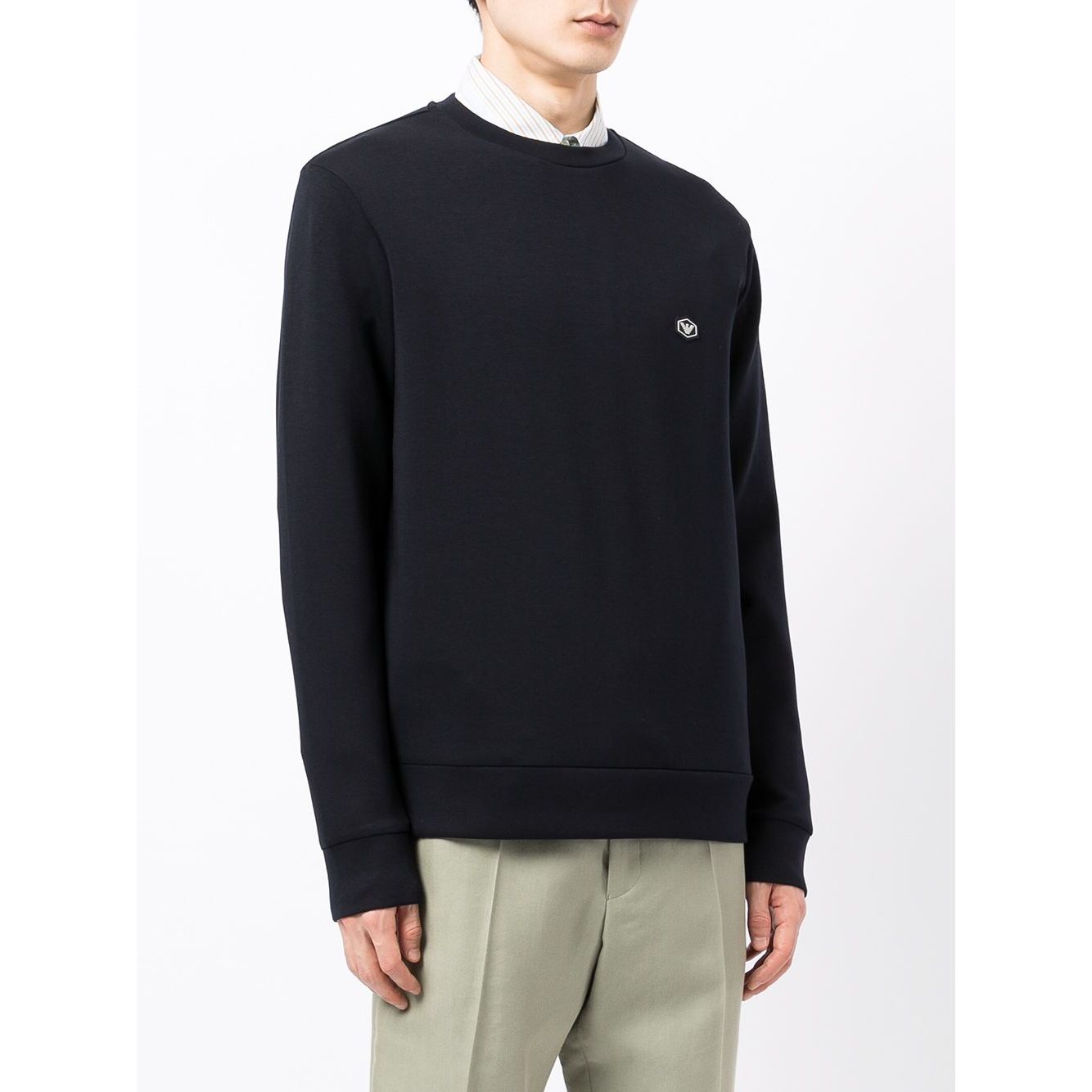 Emporio Armani Sweaters Blue