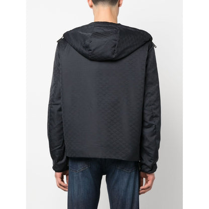 Emporio Armani Coats Blue