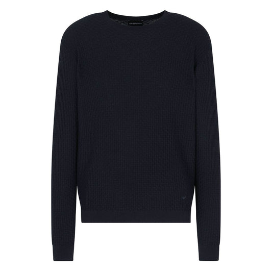 Emporio Armani Sweaters Blue