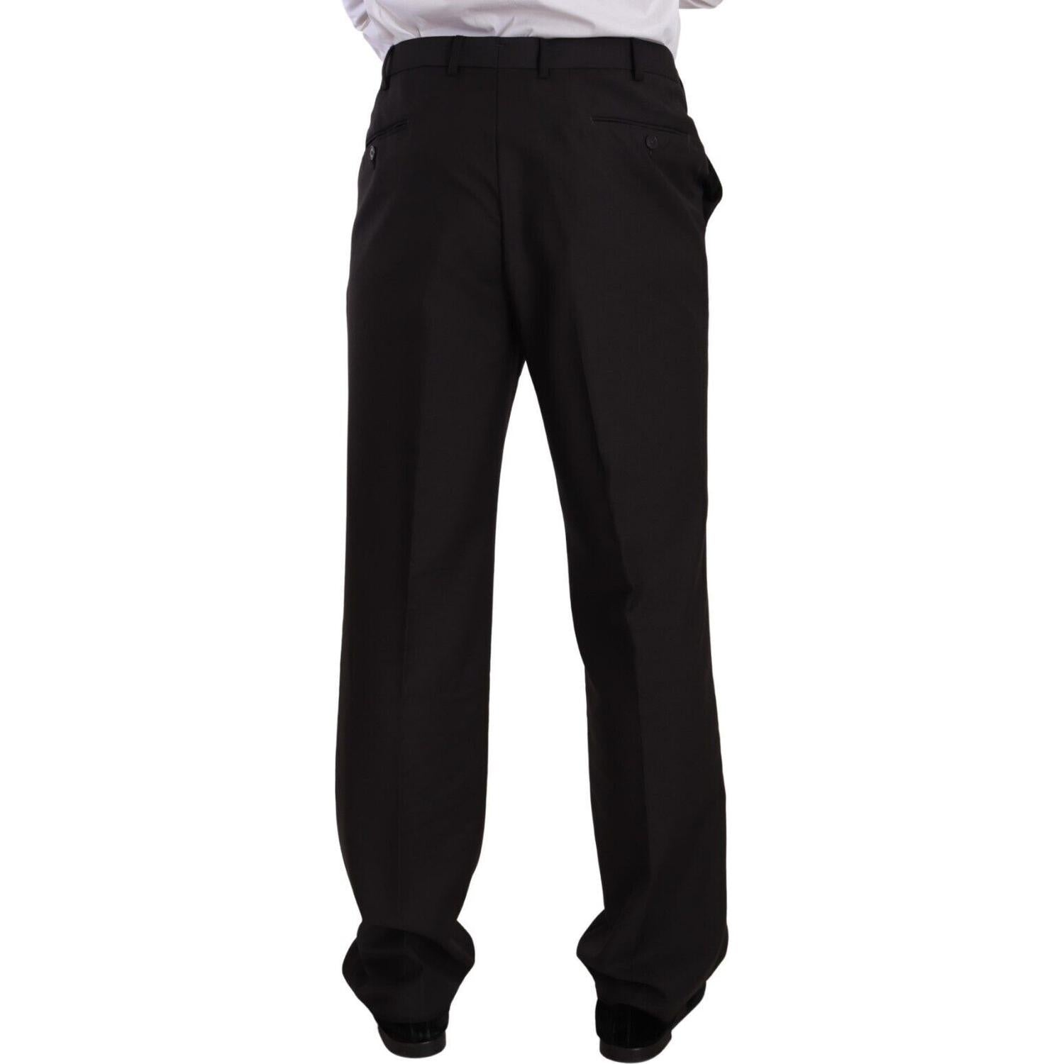 Domenico Tagliente Dark Gray Single Breasted Formal Suit