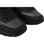 Plein Sport Elegant Black Runner Jasmines Sport Shoes 4059623082876